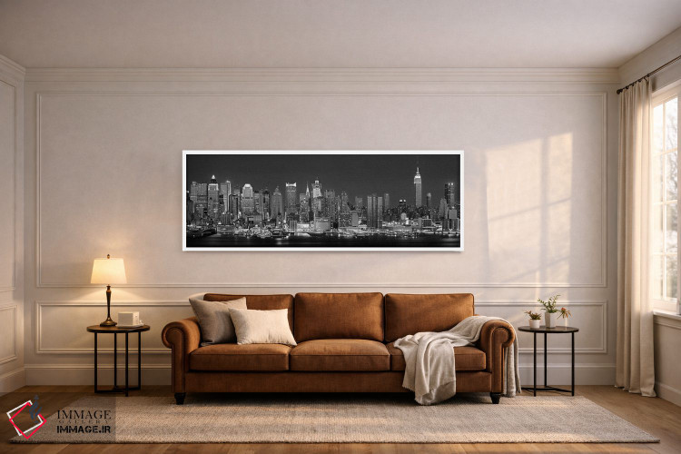 تابلو دکوراتیو Manhattan, New York City, New York, USA" - "آسمان نمای… اثر پانورامیک ایمجز - D4W