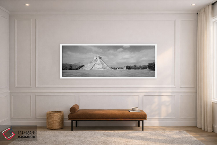 تابلو دکوراتیو Chichen Itza, Yucatan, Mexico" - "هرم ال کاستیلو، چیکن… اثر پانورامیک ایمجز - D1W