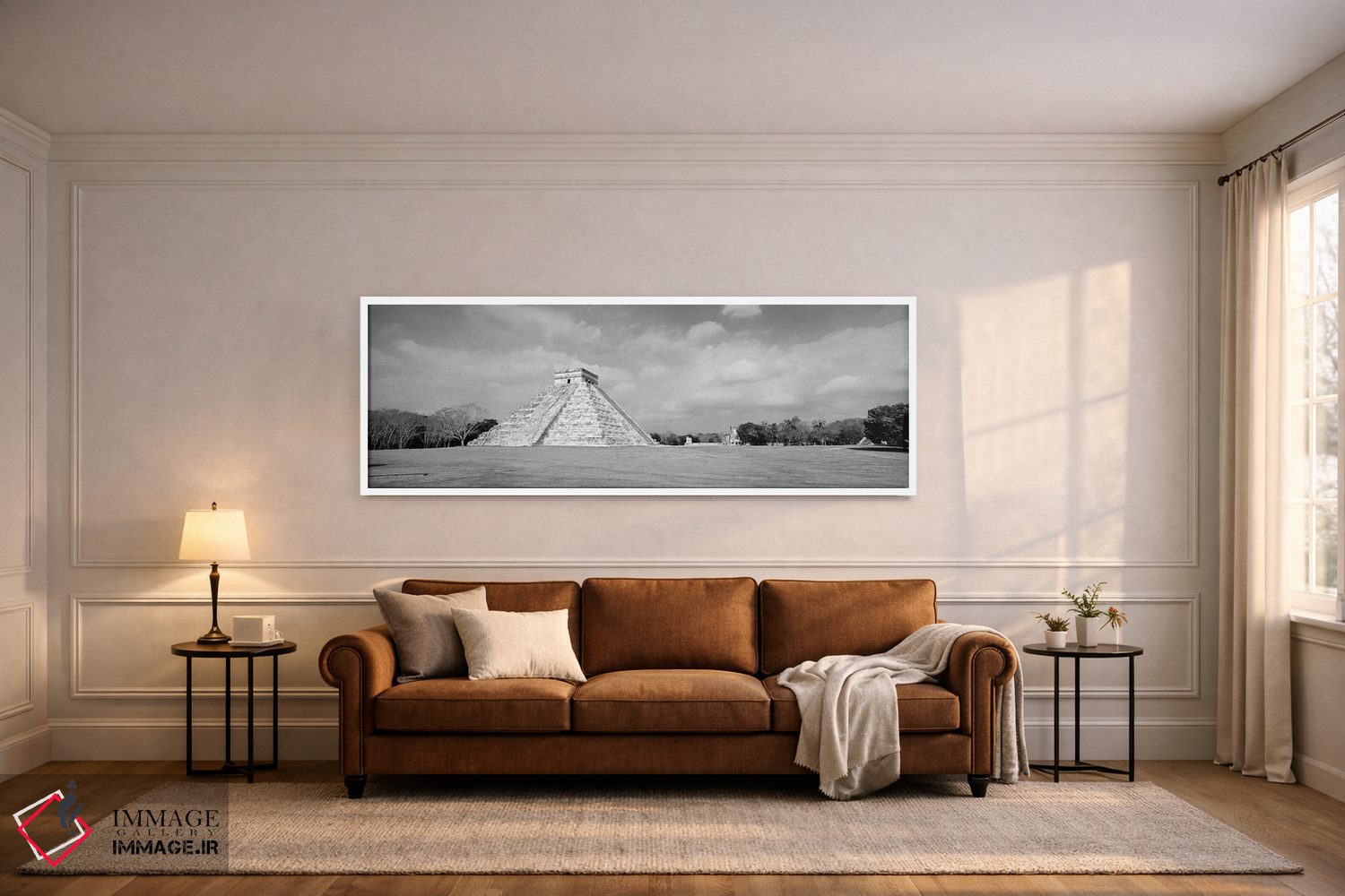 تابلو دکوراتیو Chichen Itza, Yucatan, Mexico" - "هرم ال کاستیلو، چیکن… اثر پانورامیک ایمجز - D5W