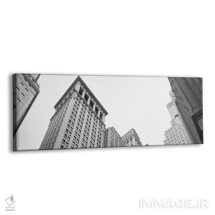 تابلو دکوراتیو Wall Street, Lower Manhattan, Manhattan, New York City… اثر پانورامیک ایمجز - نمای پرسپکتیو محصول