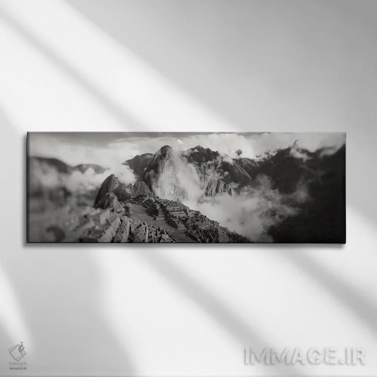 تابلو دکوراتیو Inca Ruins, Machu Picchu, Cusco Region, Peru" - "ویرانه… اثر پانورامیک ایمجز - نمای روبهرو روی دیوار