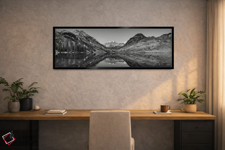 تابلو دکوراتیو Maroon Bells, Aspen, Pitkin County, Colorado, USA" - "ب… اثر پانورامیک ایمجز - D2B