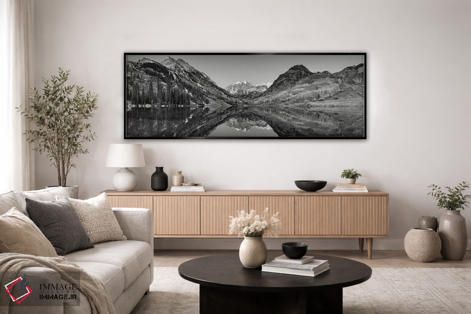 تابلو دکوراتیو Maroon Bells, Aspen, Pitkin County, Colorado, USA" - "ب… اثر پانورامیک ایمجز - D5B