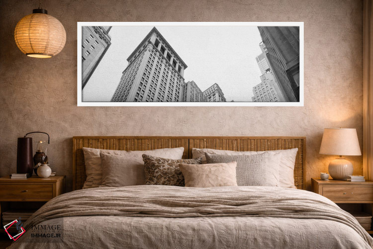 تابلو دکوراتیو Wall Street, Lower Manhattan, Manhattan, New York City… اثر پانورامیک ایمجز - D4W