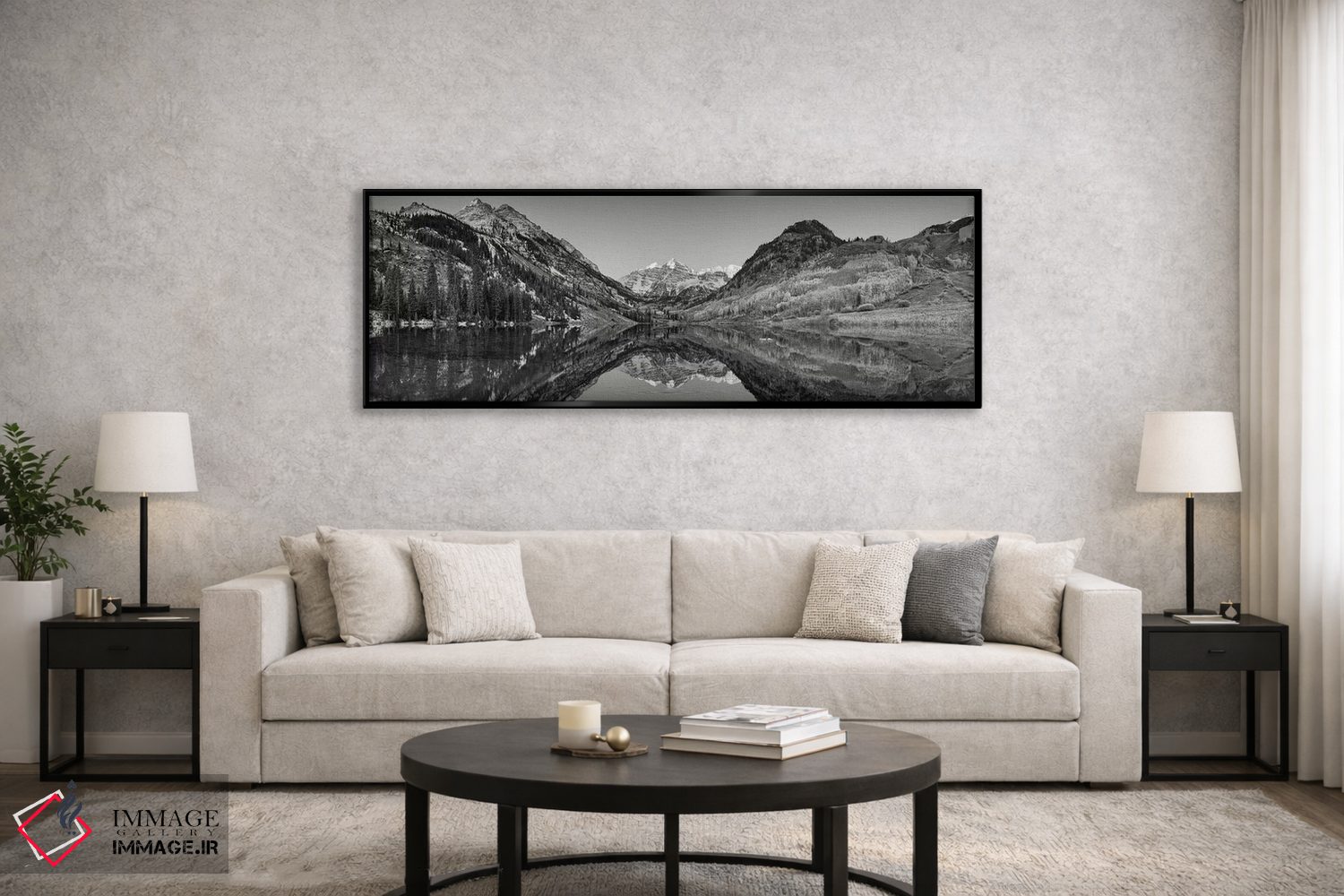 تابلو دکوراتیو Maroon Bells, Aspen, Pitkin County, Colorado, USA" - "ب… اثر پانورامیک ایمجز - D6B