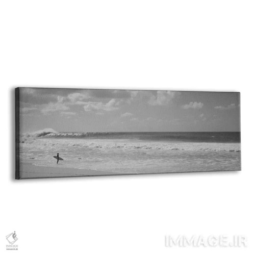 تابلو دکوراتیو North Shore, Oahu, Hawaii, USA" - "موج سوار ایستاده بر… اثر پانورامیک ایمجز - نمای پرسپکتیو محصول