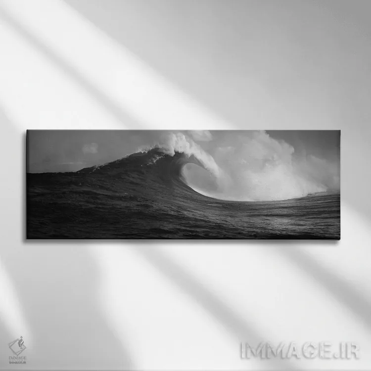 تابلو دکوراتیو Maui, Hawaii, USA" - "امواج در دریا، مائویی، هاوایی، ای… اثر پانورامیک ایمجز - نمای روبهرو روی دیوار