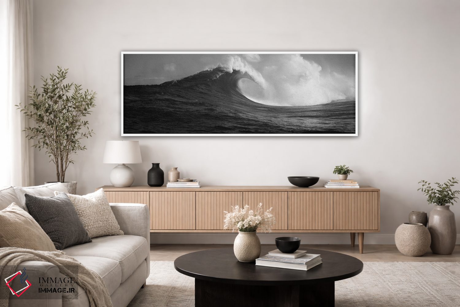 تابلو دکوراتیو Maui, Hawaii, USA" - "امواج در دریا، مائویی، هاوایی، ای… اثر پانورامیک ایمجز - D3W