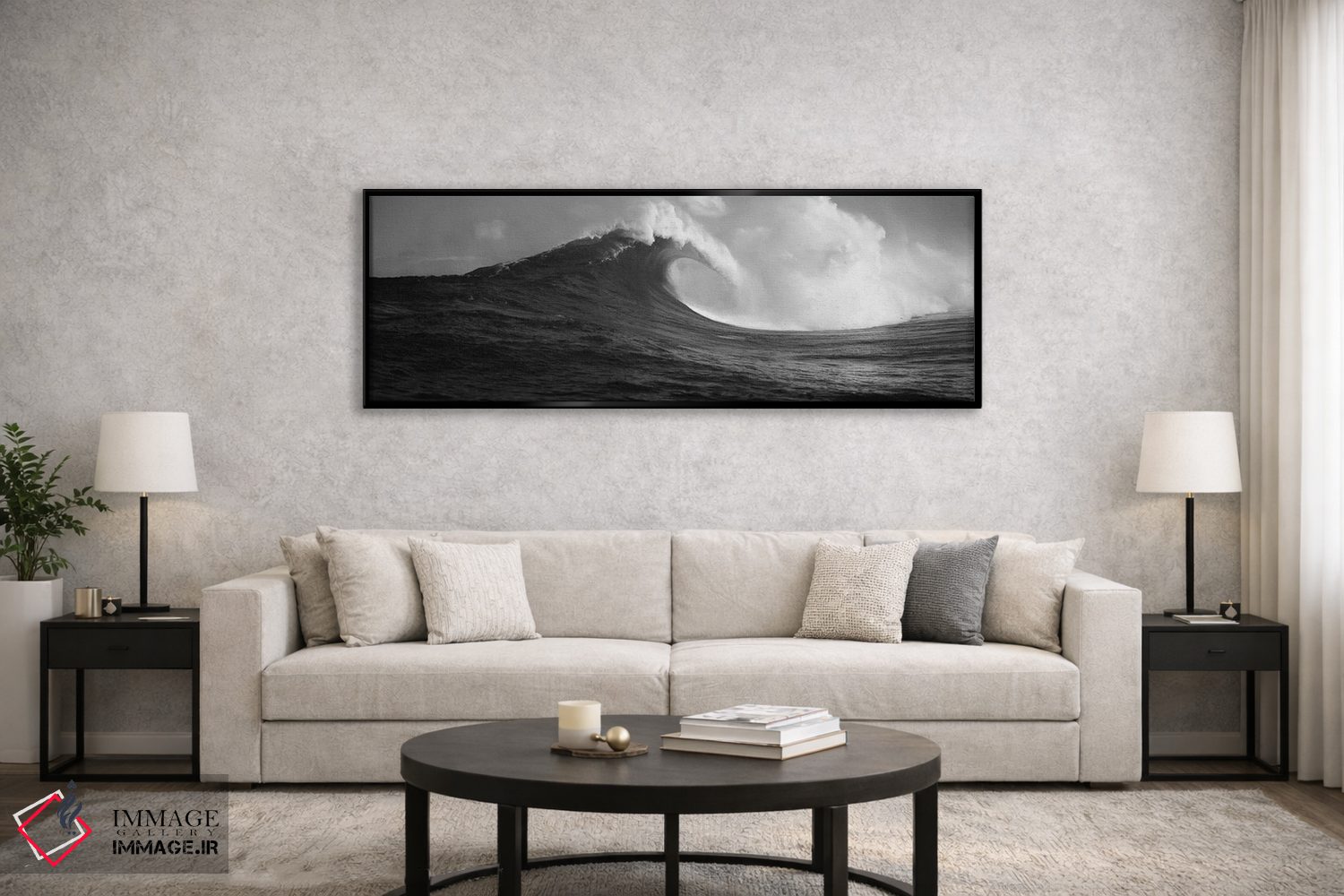 تابلو دکوراتیو Maui, Hawaii, USA" - "امواج در دریا، مائویی، هاوایی، ای… اثر پانورامیک ایمجز - D6B