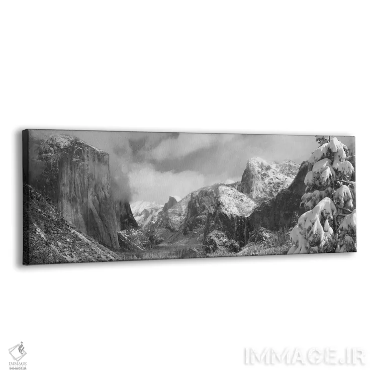 تابلو دکوراتیو Tunnel View, El Capitan, Half Dome, Bridal Veil, Yosemi… اثر پانورامیک ایمجز - نمای پرسپکتیو محصول