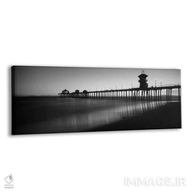 تابلو دکوراتیو Huntington Beach Pier, Huntington Beach, Orange County… اثر پانورامیک ایمجز - نمای پرسپکتیو محصول