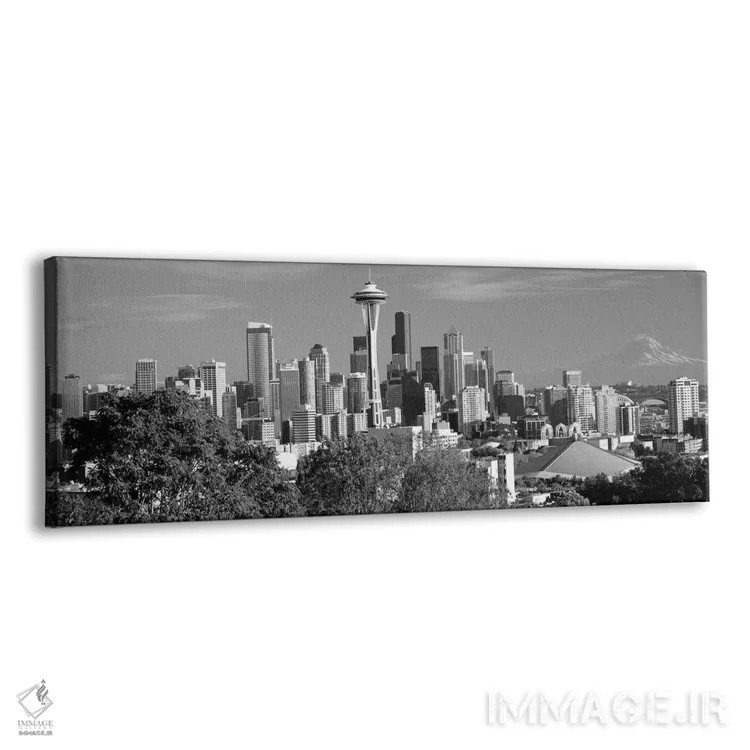 تابلو دکوراتیو Space Needle, Seattle, King County, Washington State, U… اثر پانورامیک ایمجز - نمای پرسپکتیو محصول