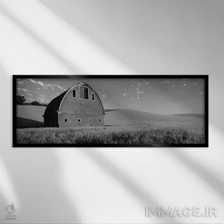 تابلو دکوراتیو Palouse, Whitman County, Washington State, USA" - "انبا… اثر پانورامیک ایمجز - نمای قابدار مشکی