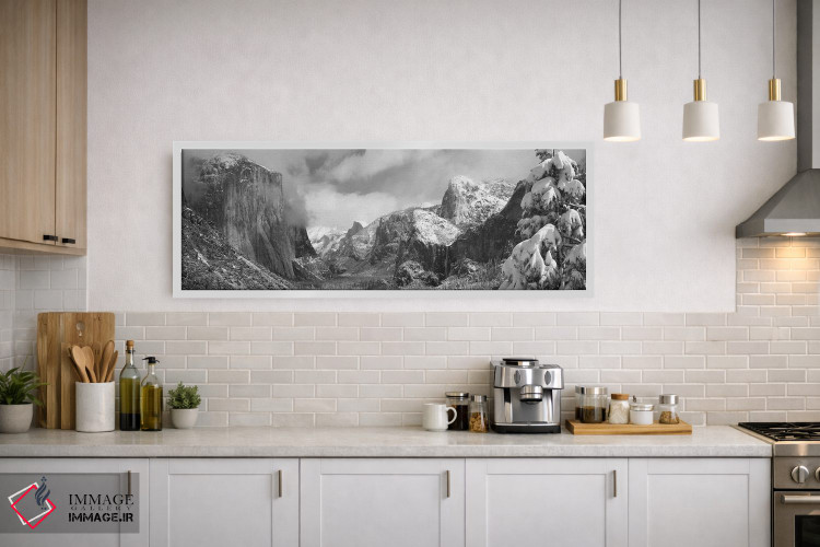 تابلو دکوراتیو Tunnel View, El Capitan, Half Dome, Bridal Veil, Yosemi… اثر پانورامیک ایمجز - D1W
