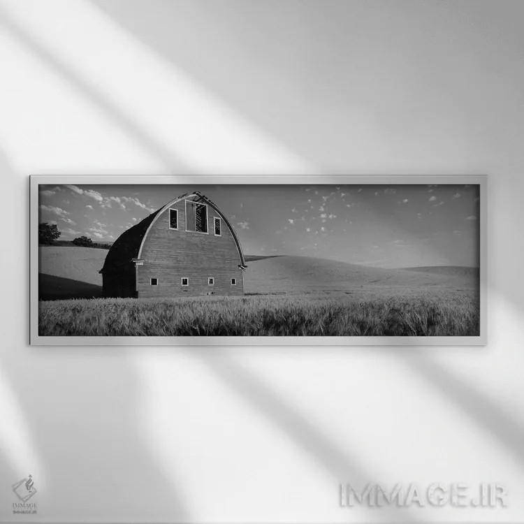 تابلو دکوراتیو Palouse, Whitman County, Washington State, USA" - "انبا… اثر پانورامیک ایمجز - نمای قابدار سفید