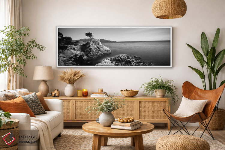 تابلو دکوراتیو 17-Mile Drive, California, USA" - "درخت سایپرس تنها، جا… اثر پانورامیک ایمجز - D3W