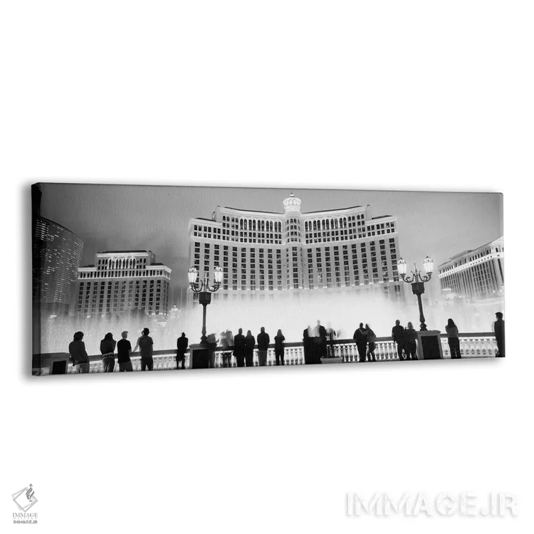 تابلو دکوراتیو Bellagio Resort And Casino, The Strip, Las Vegas, Nevad… اثر پانورامیک ایمجز - نمای پرسپکتیو محصول
