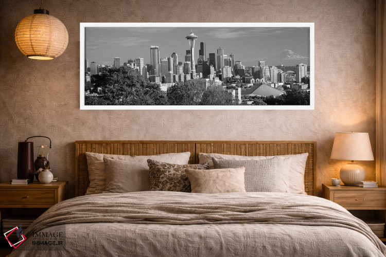 تابلو دکوراتیو Space Needle, Seattle, King County, Washington State, U… اثر پانورامیک ایمجز - D3W