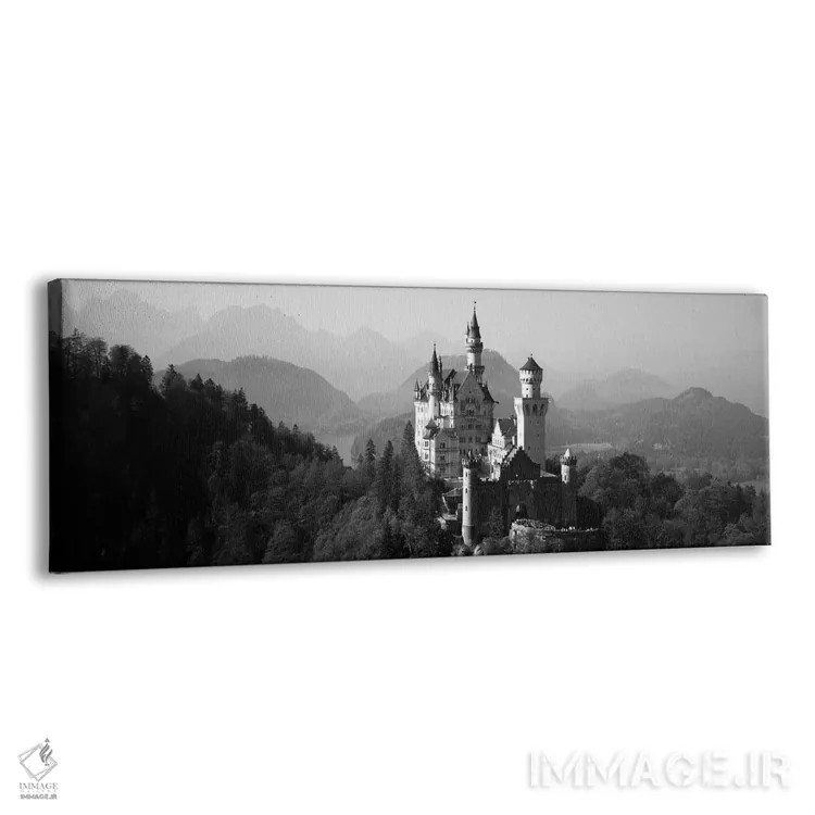 تابلو دکوراتیو Neuschwanstein Castle, Bavaria, Germany" - "قلعه ای بر… اثر پانورامیک ایمجز - نمای پرسپکتیو محصول