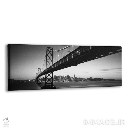 تابلو دکوراتیو Bay Bridge, San Francisco Bay, San Francisco, Californi… اثر پانورامیک ایمجز - نمای پرسپکتیو محصول