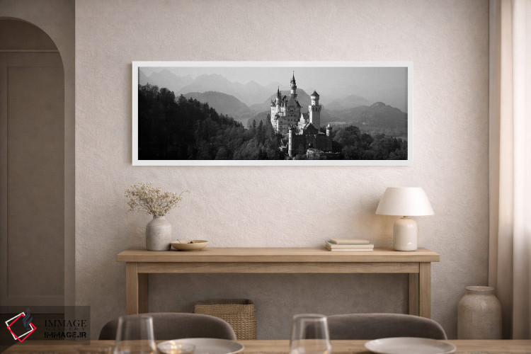 تابلو دکوراتیو Neuschwanstein Castle, Bavaria, Germany" - "قلعه ای بر… اثر پانورامیک ایمجز - D1W