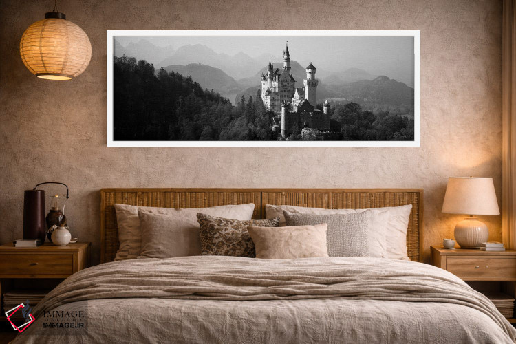 تابلو دکوراتیو Neuschwanstein Castle, Bavaria, Germany" - "قلعه ای بر… اثر پانورامیک ایمجز - D4W