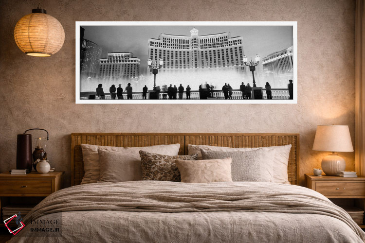 تابلو دکوراتیو Bellagio Resort And Casino, The Strip, Las Vegas, Nevad… اثر پانورامیک ایمجز - D4W