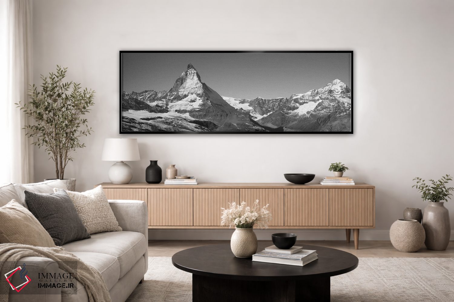 تابلو دکوراتیو ماترهورن، سوئیس اثر پانورامیک ایمجز - D4B