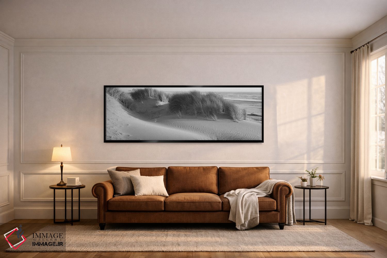 تابلو دکوراتیو چمن روی ساحل، اقیانوس آرام، منطقه طبیعی باندون استیت، ب… اثر پانورامیک ایمجز - D6B