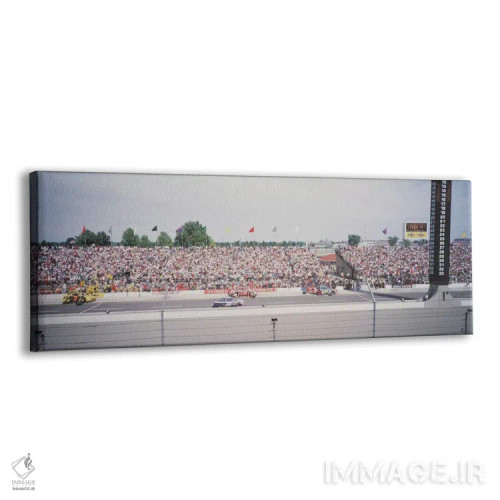 تابلو دکوراتیو جاده پیت، پیست اتومبیل رانی اینباوراپولیس موتور اسپیدوی… اثر پانورامیک ایمجز - نمای پرسپکتیو محصول