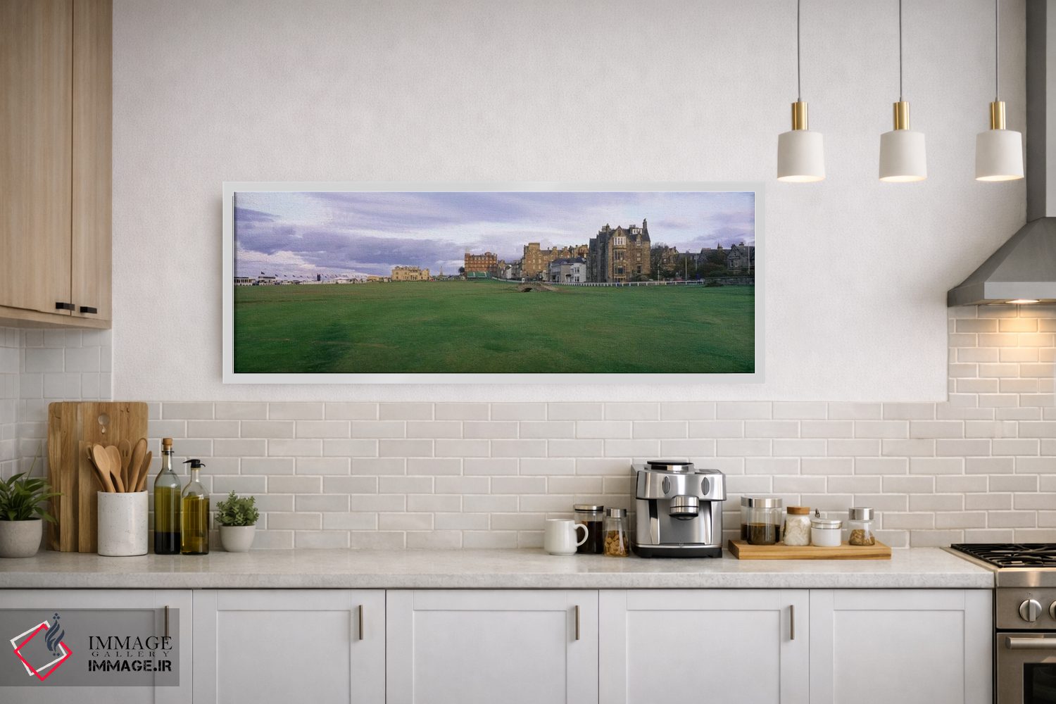 تابلو دکوراتیو پل سویلکن، دوره قدیمی، باشگاه گلف سلطنتی و باستانی سنت… اثر پانورامیک ایمجز - D2W