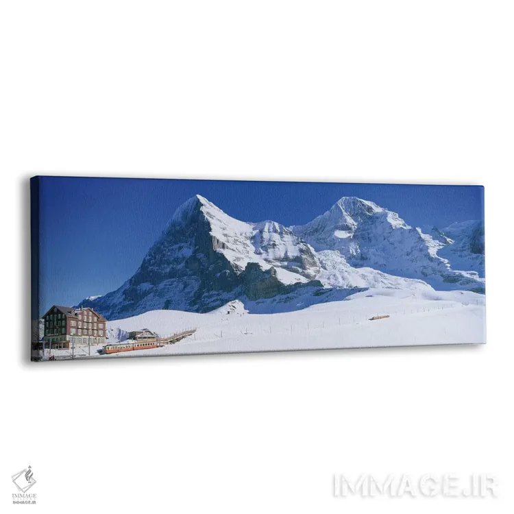 تابلو دکوراتیو ایگر، مونش و کلینه شیدگ، سوئیس اثر پانورامیک ایمجز - نمای پرسپکتیو محصول