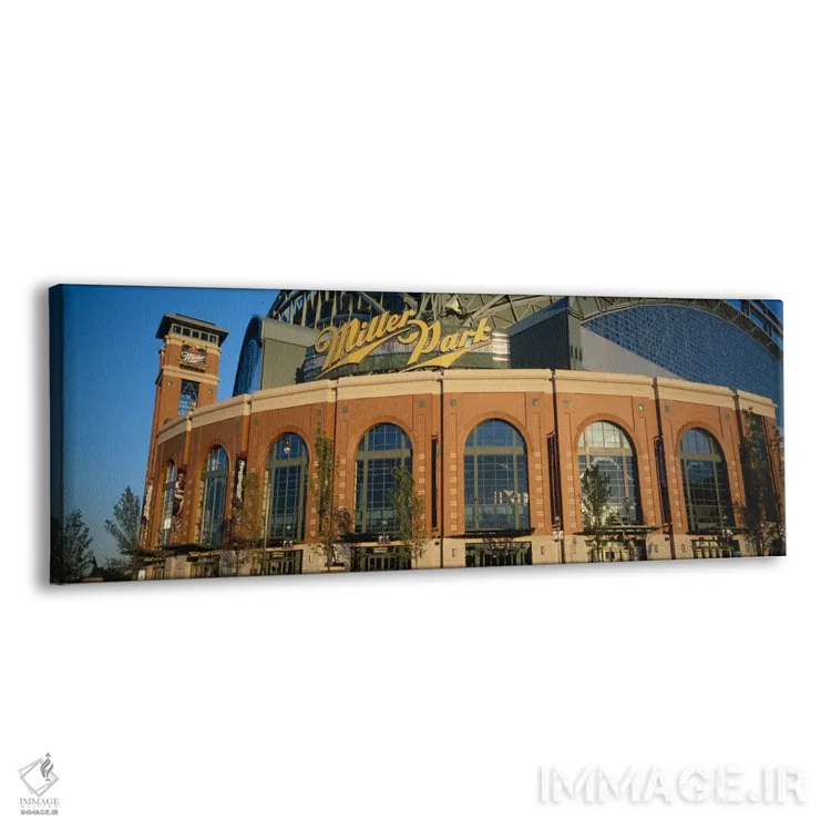 تابلو دکوراتیو پارک میلر در زوم، میلواکی، ویسکانسین، ایالات متحده آمری… اثر پانورامیک ایمجز - نمای پرسپکتیو محصول