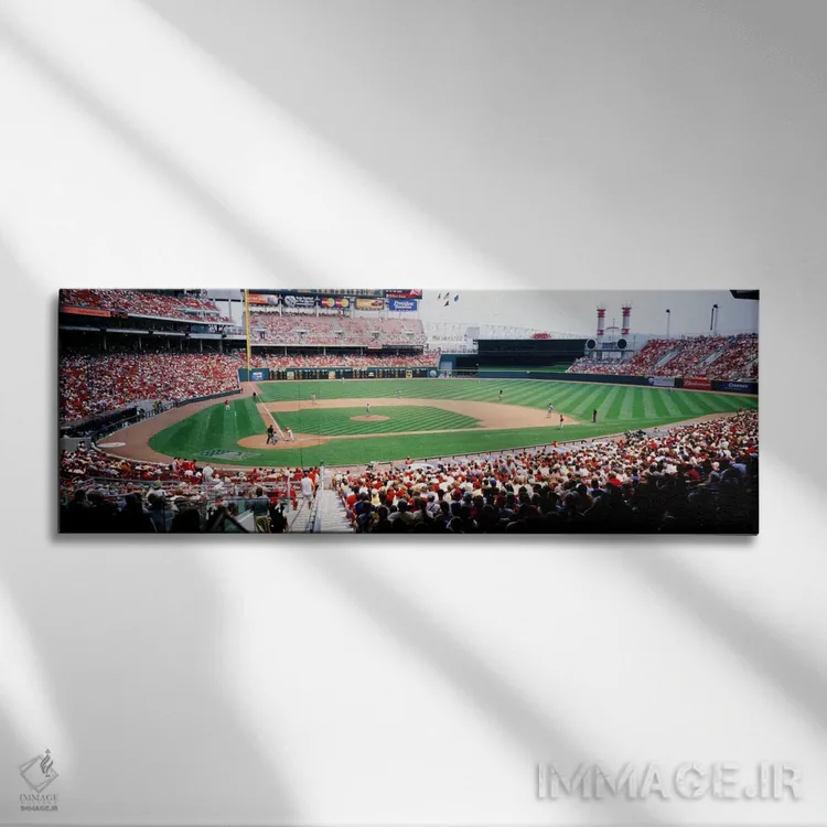 تابلو دکوراتیو استادیوم گریت امریکن بالپارک، سینسیناتی، اوهایو، ایالات… اثر پانورامیک ایمجز - نمای روبهرو روی دیوار