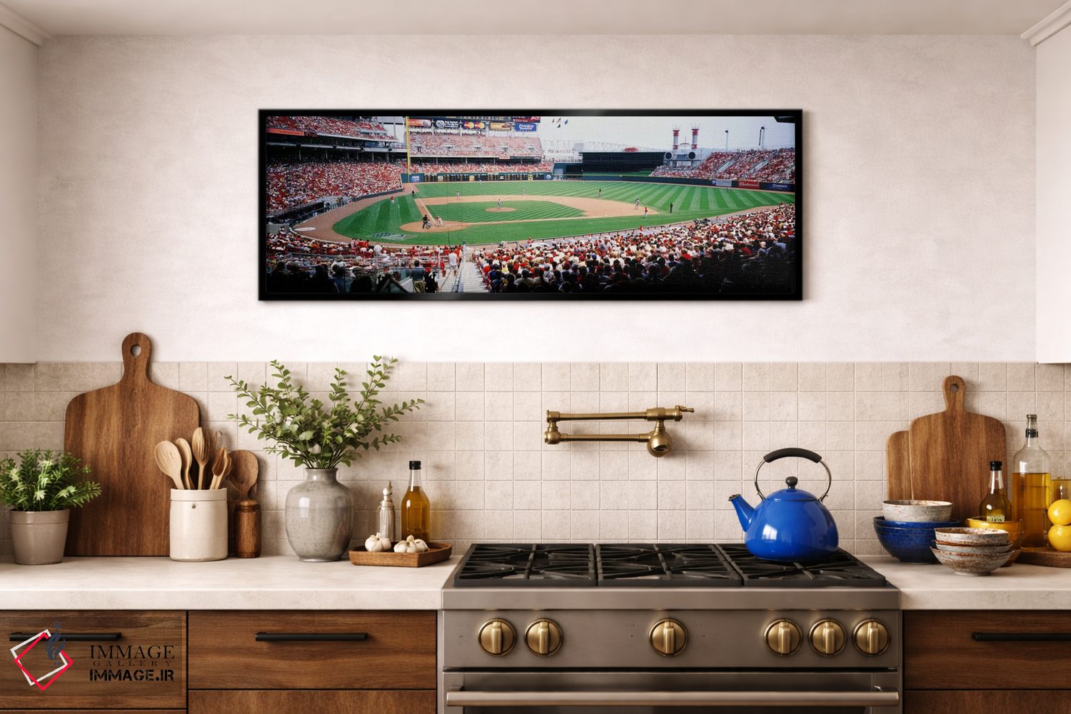 تابلو دکوراتیو استادیوم گریت امریکن بالپارک، سینسیناتی، اوهایو، ایالات… اثر پانورامیک ایمجز - D2B