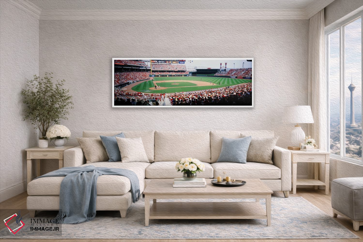 تابلو دکوراتیو استادیوم گریت امریکن بالپارک، سینسیناتی، اوهایو، ایالات… اثر پانورامیک ایمجز - D5W