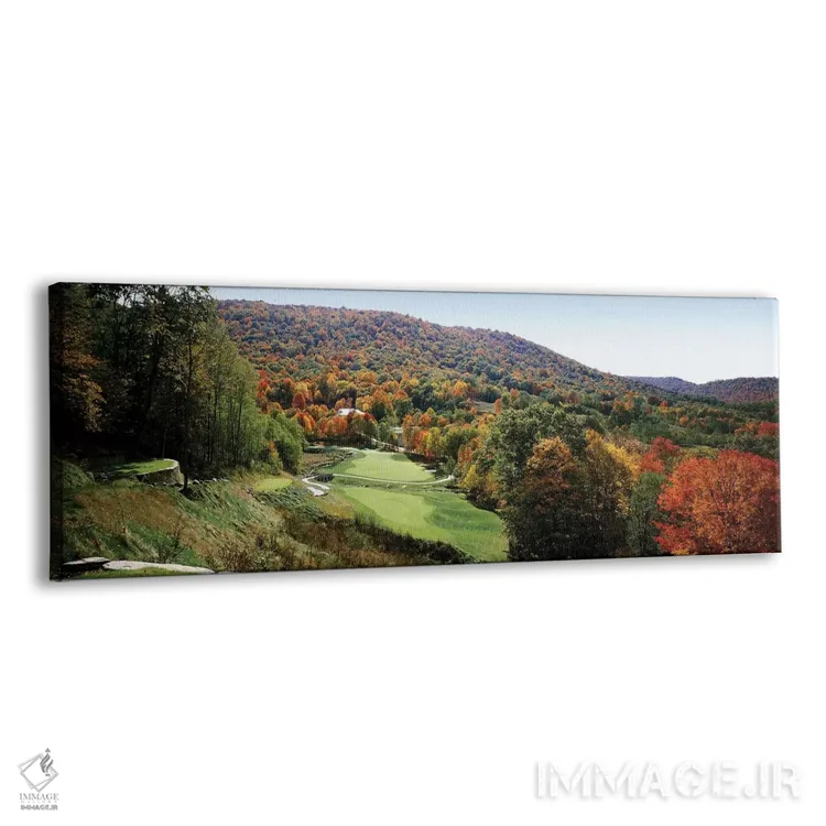 تابلو دکوراتیو زمین گلف بر روی تپه، زمین گلف هاوثورن ولی، هاوثورن ولی… اثر پانورامیک ایمجز - نمای پرسپکتیو محصول