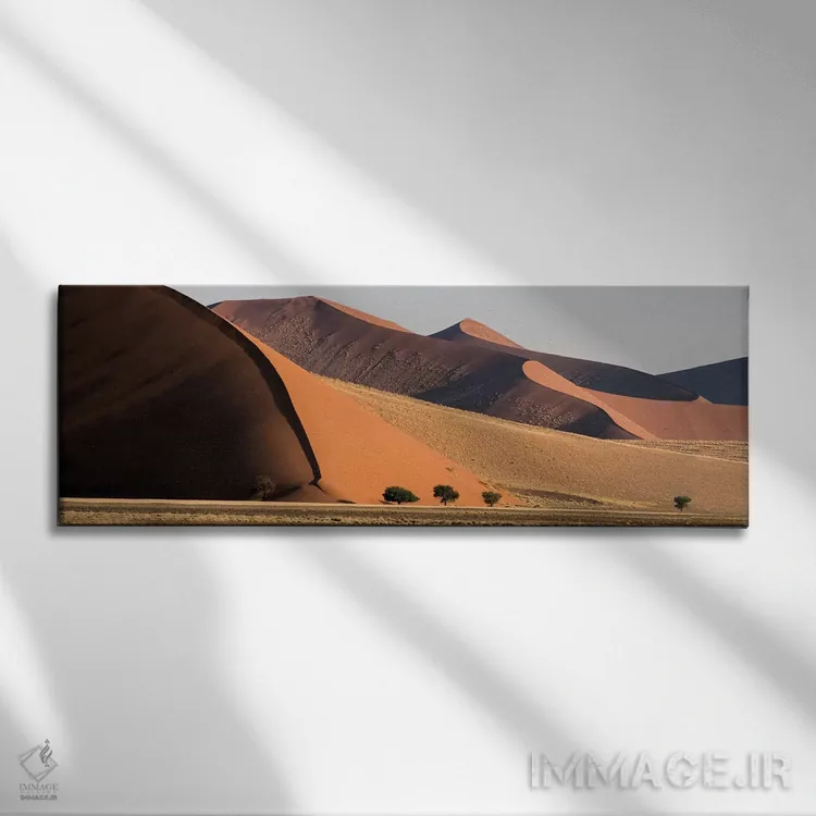 تابلو دکوراتیو Sossusvlei, Namib Desert, Namib-Naukluft National Park… اثر پانورامیک ایمجز - نمای روبهرو روی دیوار