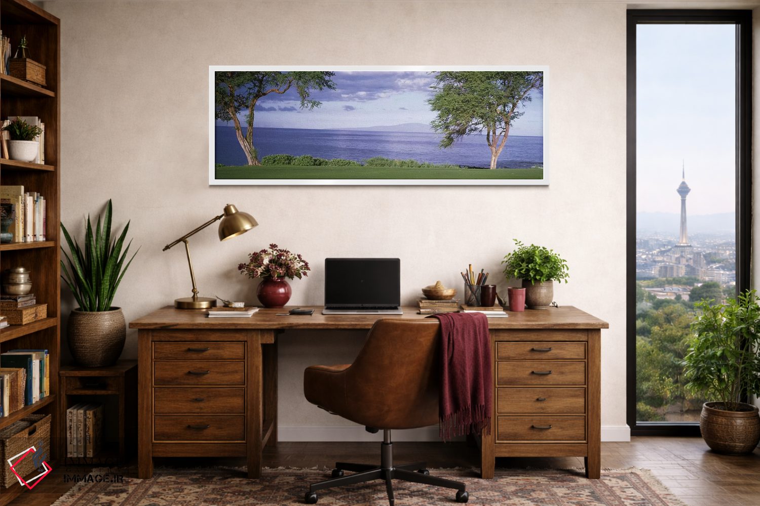 تابلو دکوراتیو Makena, Maui, Hawai'i, USA" - "زمین گلف ماکنا VI، ماکنا… اثر پانورامیک ایمجز - D1W