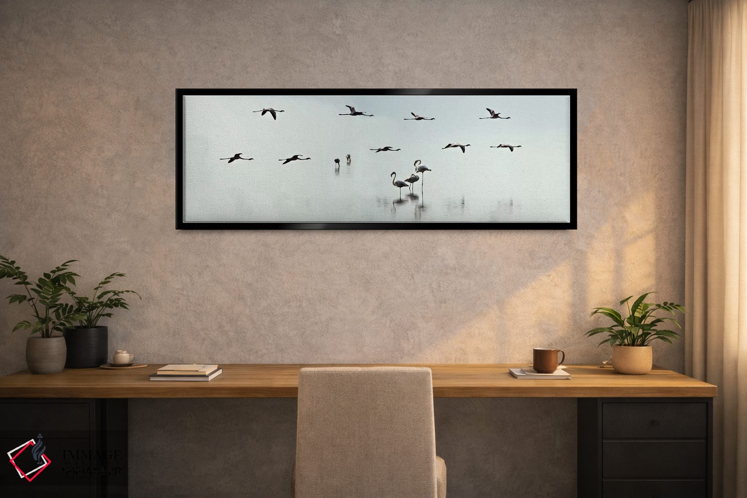 تابلو دکوراتیو Lake Manyara, Lake Manyara National Park, Tanzania" - "… اثر پانورامیک ایمجز - D2B