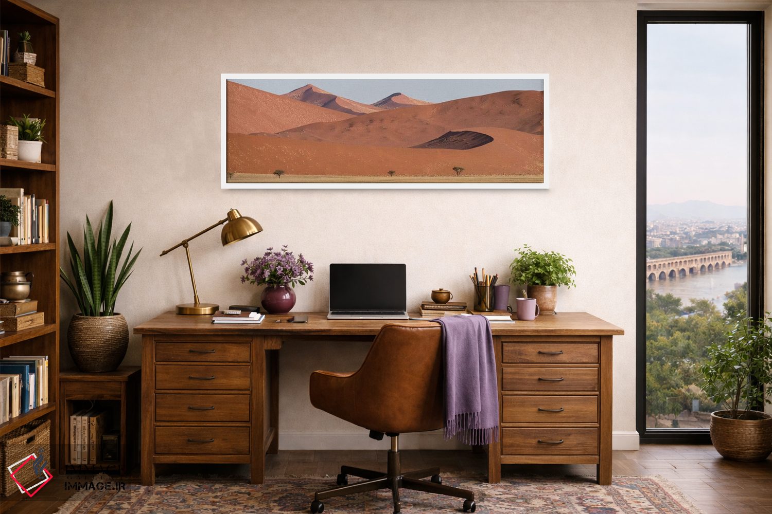 تابلو دکوراتیو Sossusvlei, Namib Desert, Namib-Naukluft National Park… اثر پانورامیک ایمجز - D1W