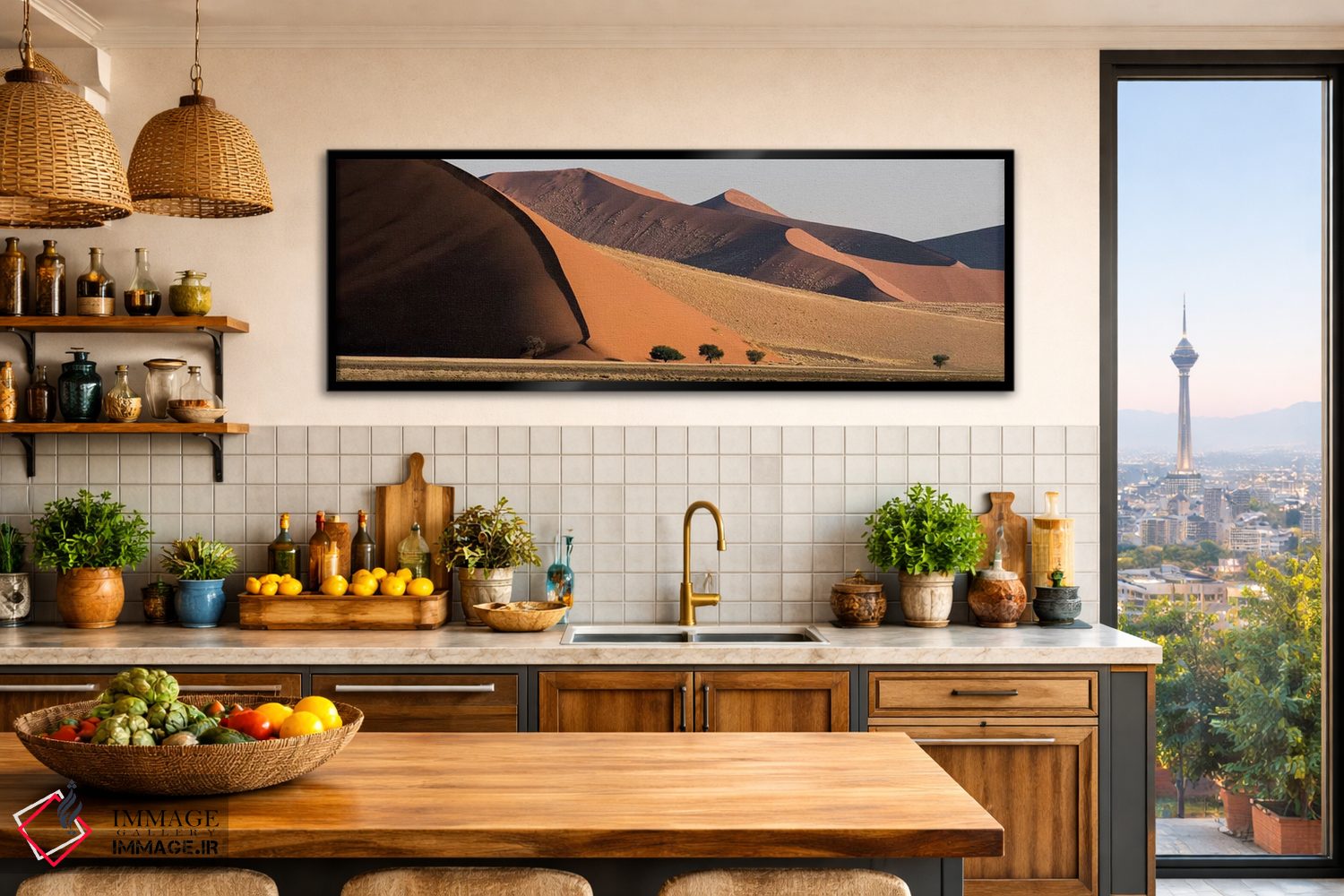 تابلو دکوراتیو Sossusvlei, Namib Desert, Namib-Naukluft National Park… اثر پانورامیک ایمجز - D2B