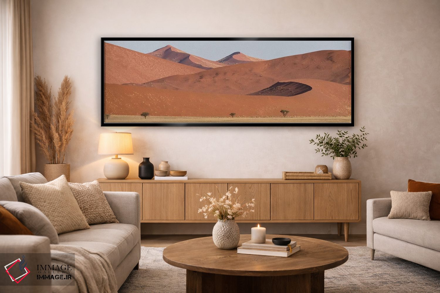 تابلو دکوراتیو Sossusvlei, Namib Desert, Namib-Naukluft National Park… اثر پانورامیک ایمجز - D5B