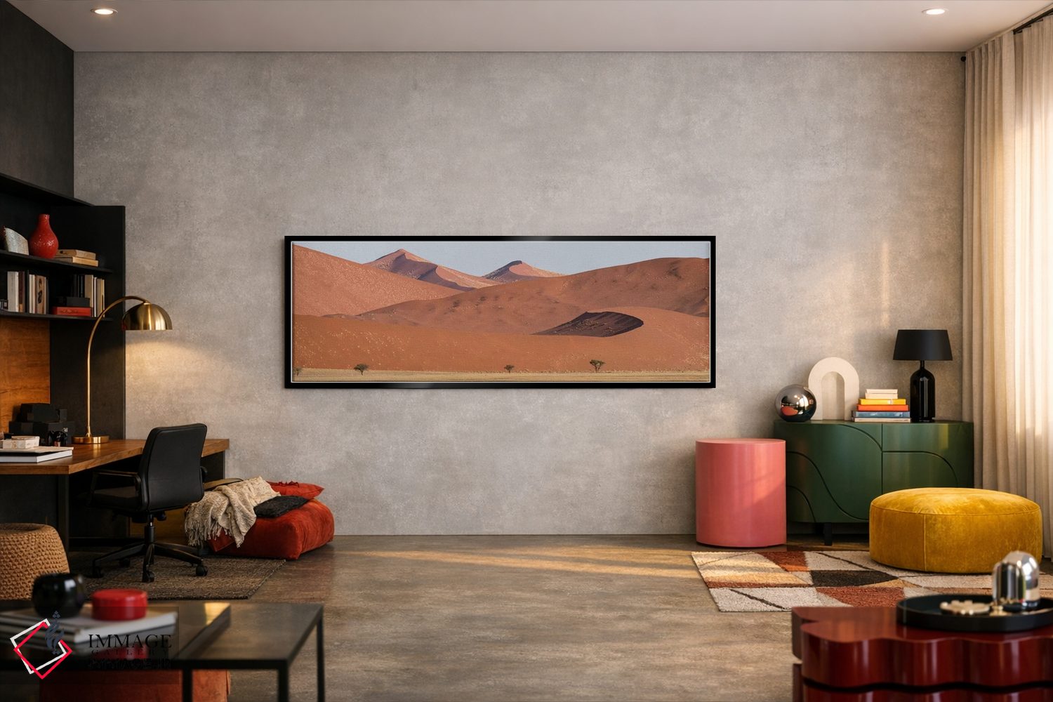 تابلو دکوراتیو Sossusvlei, Namib Desert, Namib-Naukluft National Park… اثر پانورامیک ایمجز - D6B