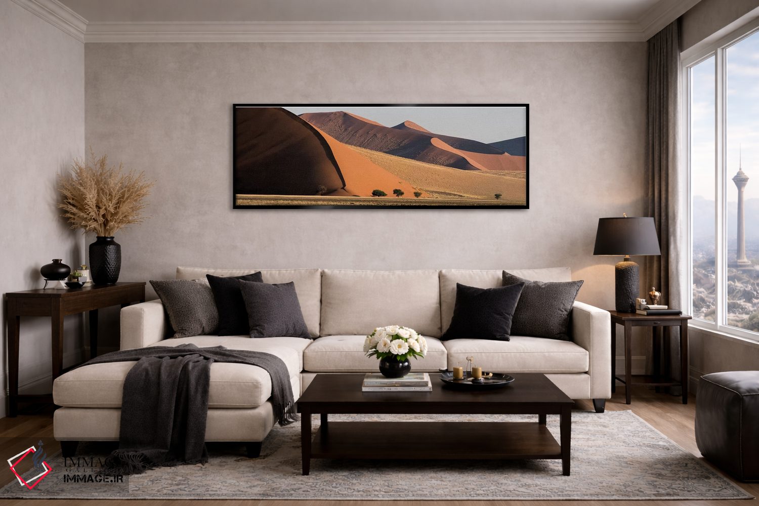 تابلو دکوراتیو Sossusvlei, Namib Desert, Namib-Naukluft National Park… اثر پانورامیک ایمجز - D5B