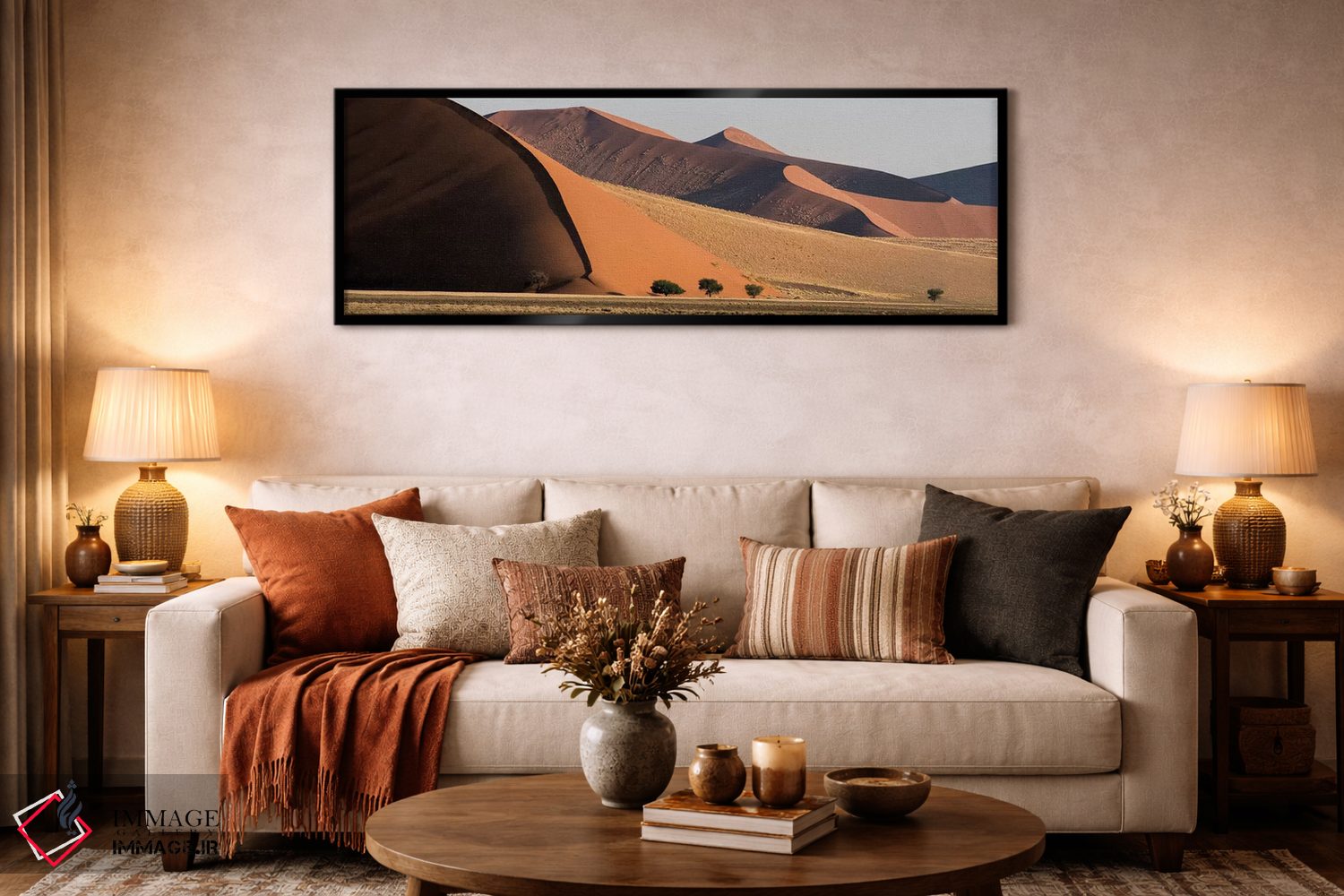 تابلو دکوراتیو Sossusvlei, Namib Desert, Namib-Naukluft National Park… اثر پانورامیک ایمجز - D6B