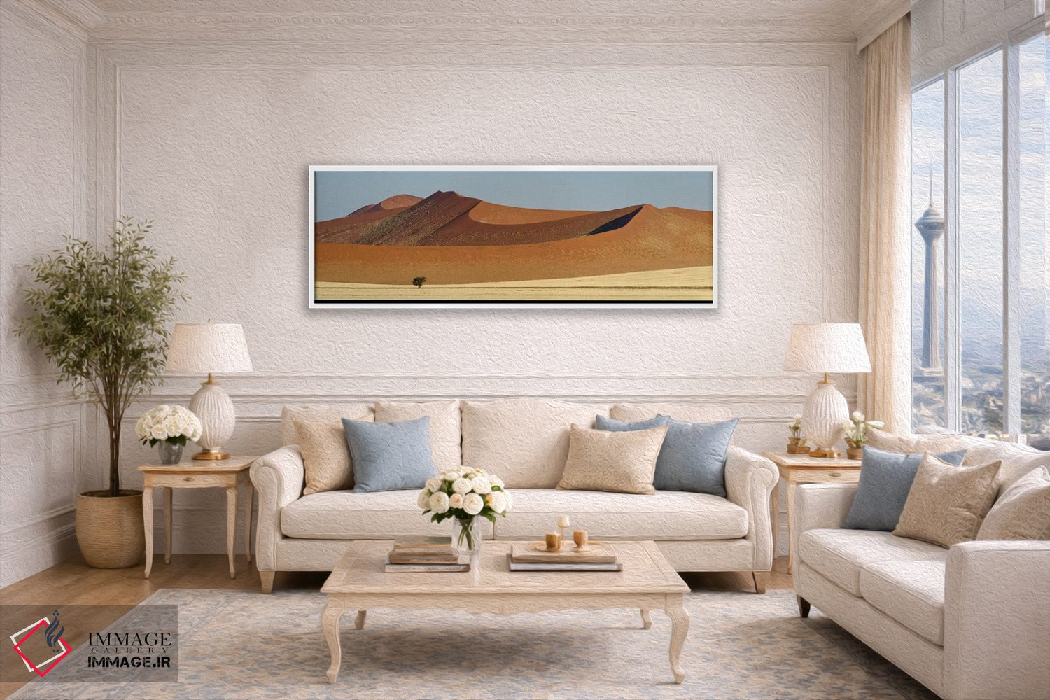 تابلو دکوراتیو Sossusvlei, Namib Desert, Namib-Naukluft National Park… اثر پانورامیک ایمجز - D3W
