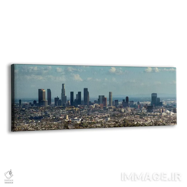 تابلو دکوراتیو Los Angeles, Los Angeles County, California, USA" - "خط… اثر پانورامیک ایمجز - نمای پرسپکتیو محصول