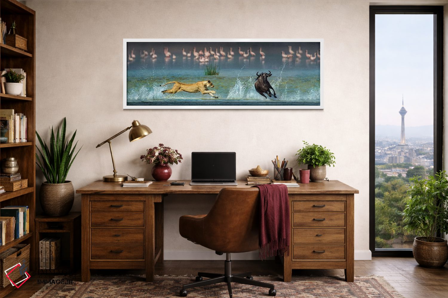 تابلو دکوراتیو Ngorongoro Conservation Area, Crater Highlands, Arusha… اثر پانورامیک ایمجز - D1W