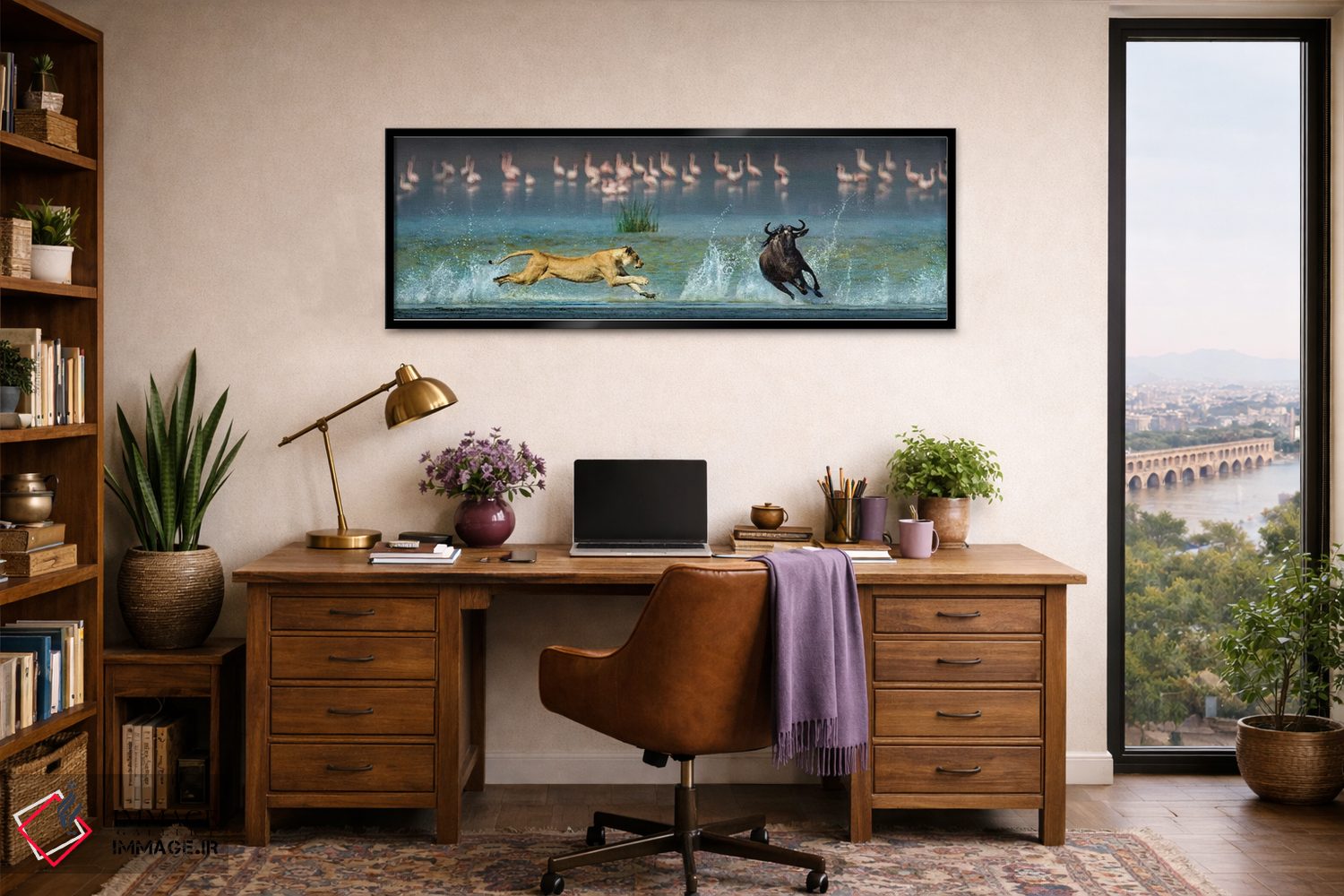 تابلو دکوراتیو Ngorongoro Conservation Area, Crater Highlands, Arusha… اثر پانورامیک ایمجز - D3B